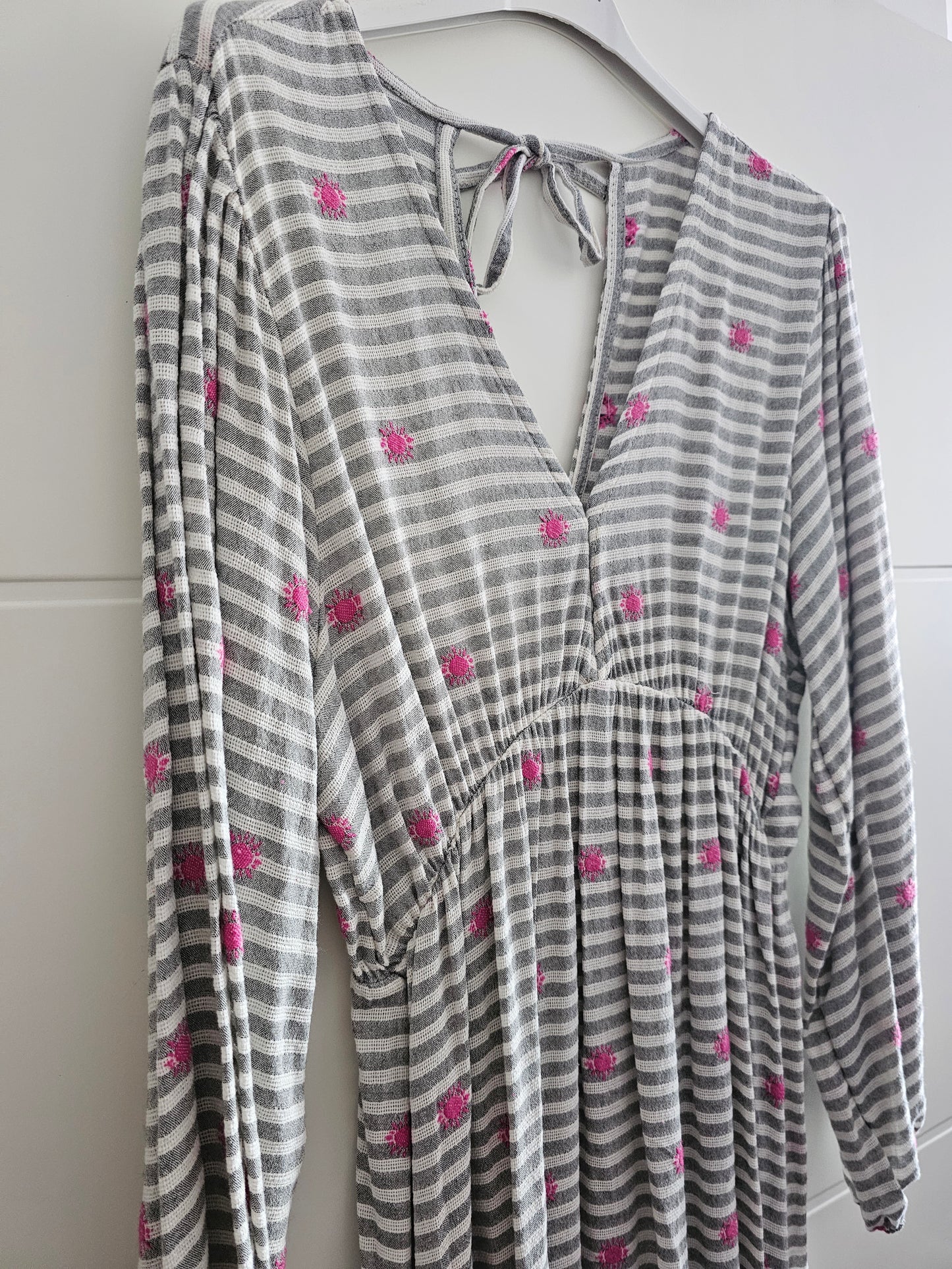 Maxikleid Sun grau