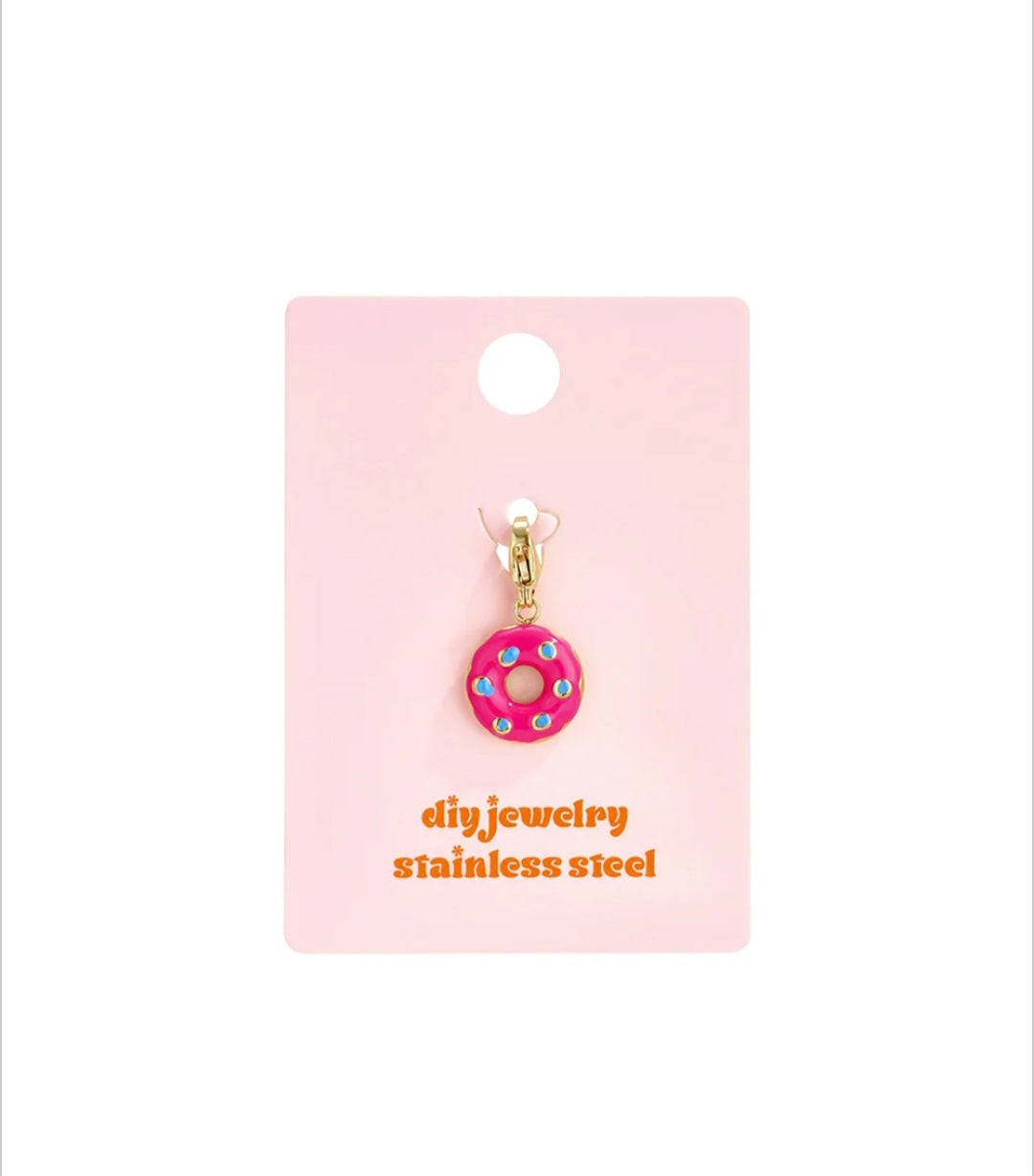 Charm Donut Pink