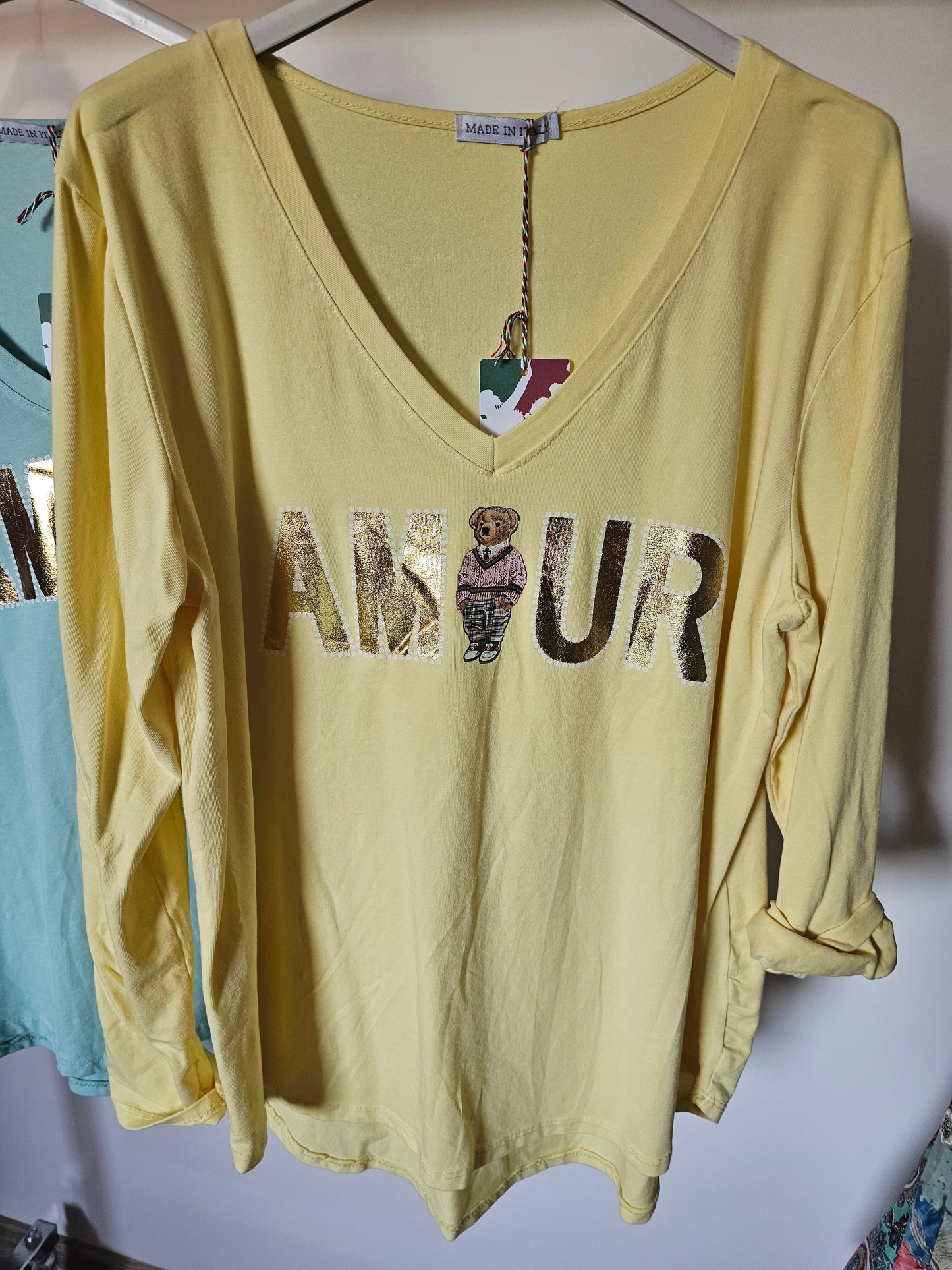 Oberteil Amour mit Bärchen