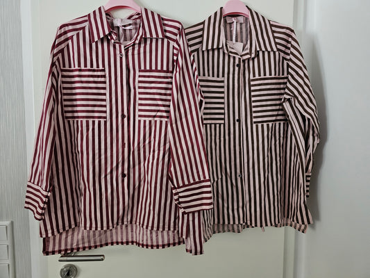 Bluse Stripes versch. Farben
