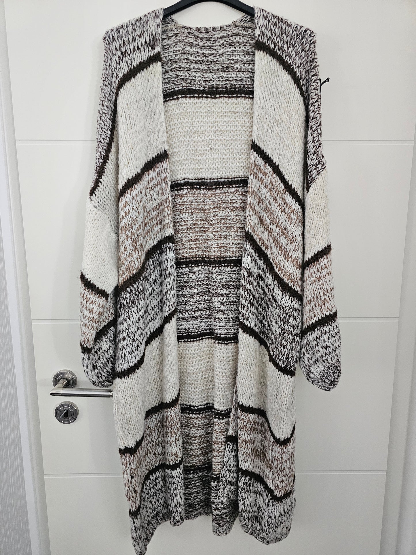 langer Cardigan Zuna braun