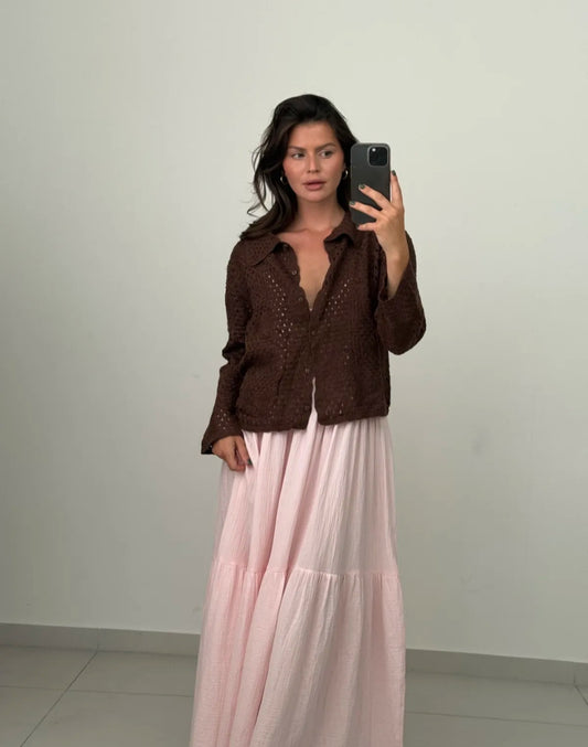 Jacke Melina braun
