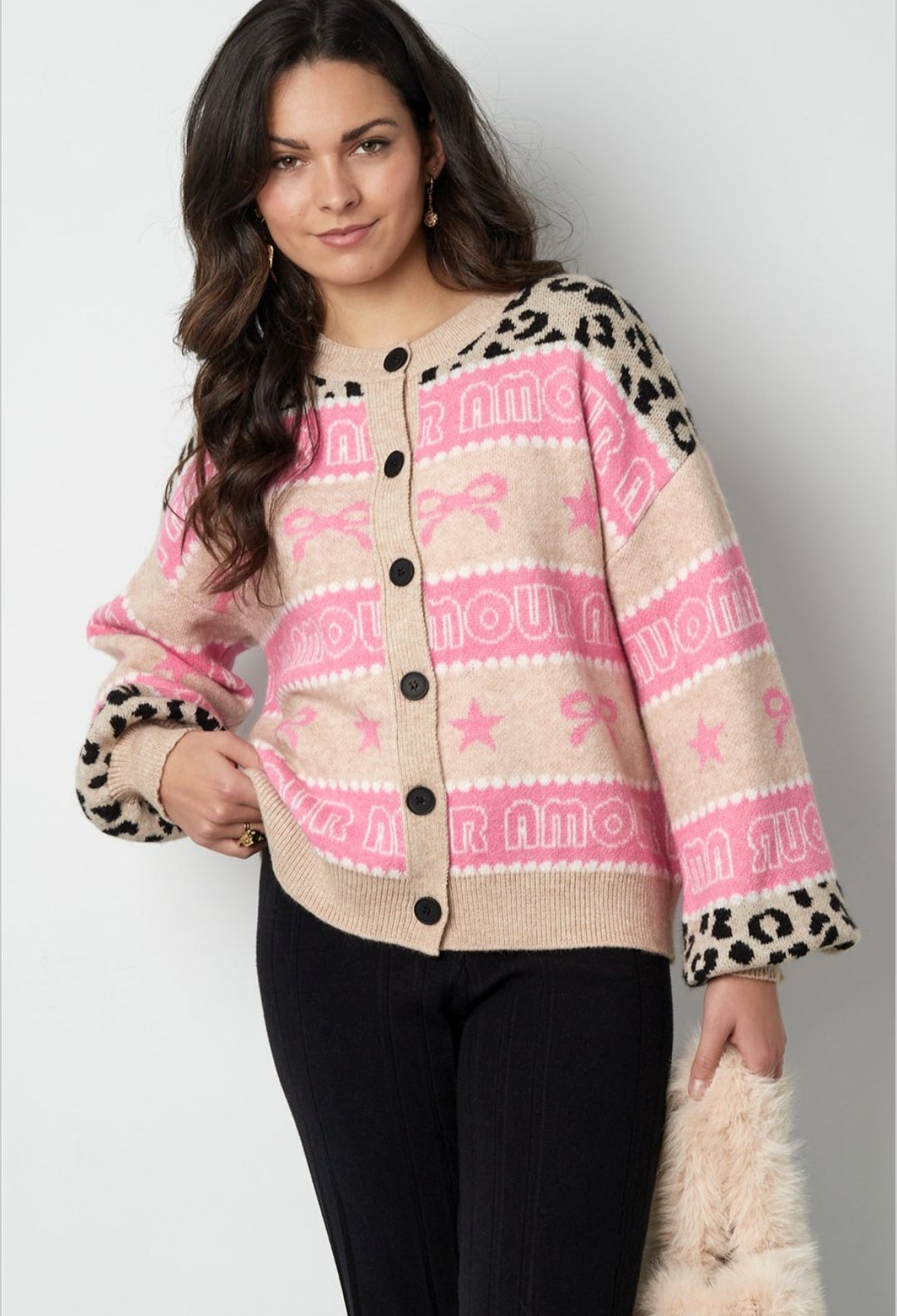 Cardigan Amour beige