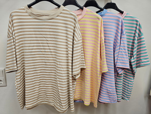 T-Shirt Stripes versch. Farben