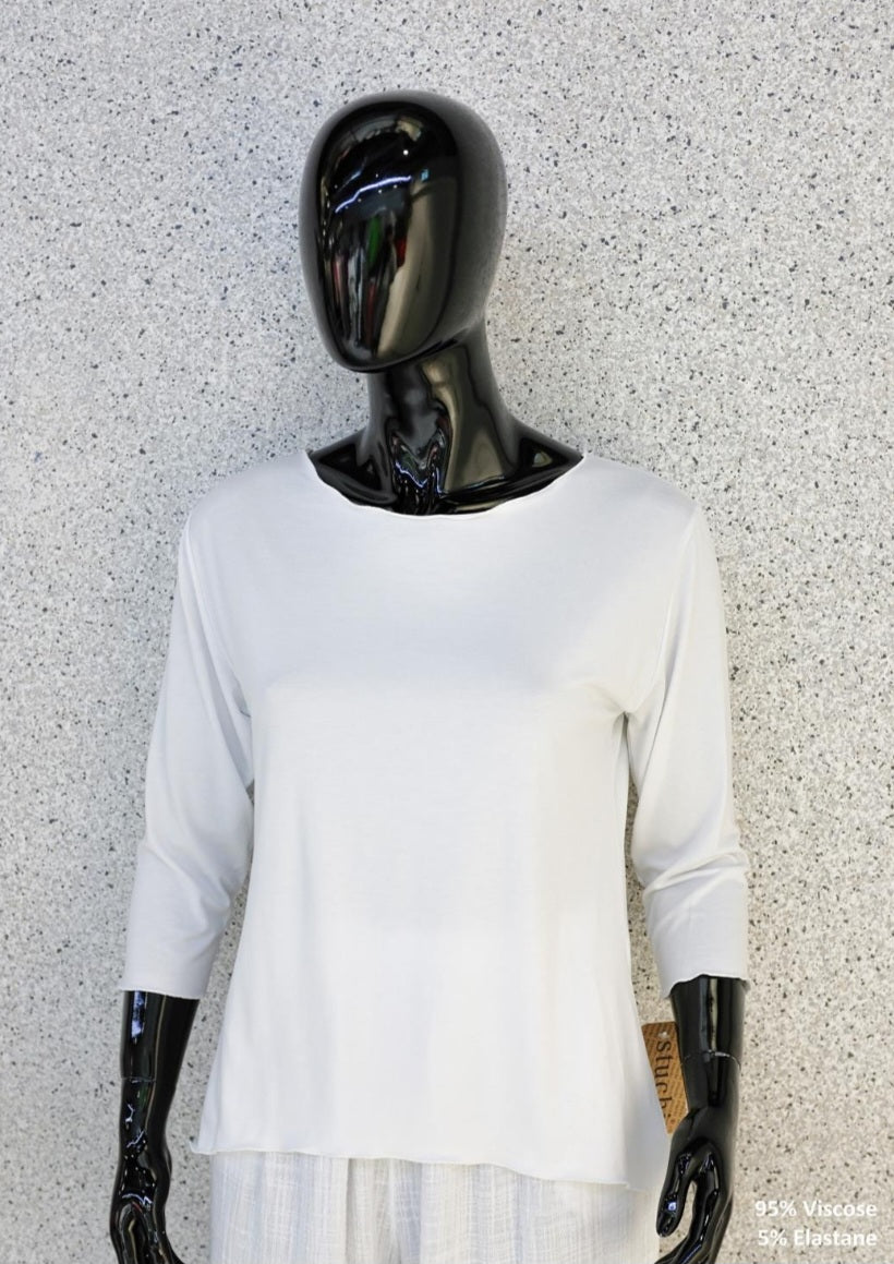 Wellen Shirt 3/4 Arm versch. Farben