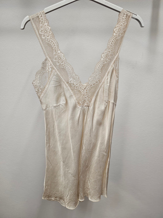 Spitzen Top Creme