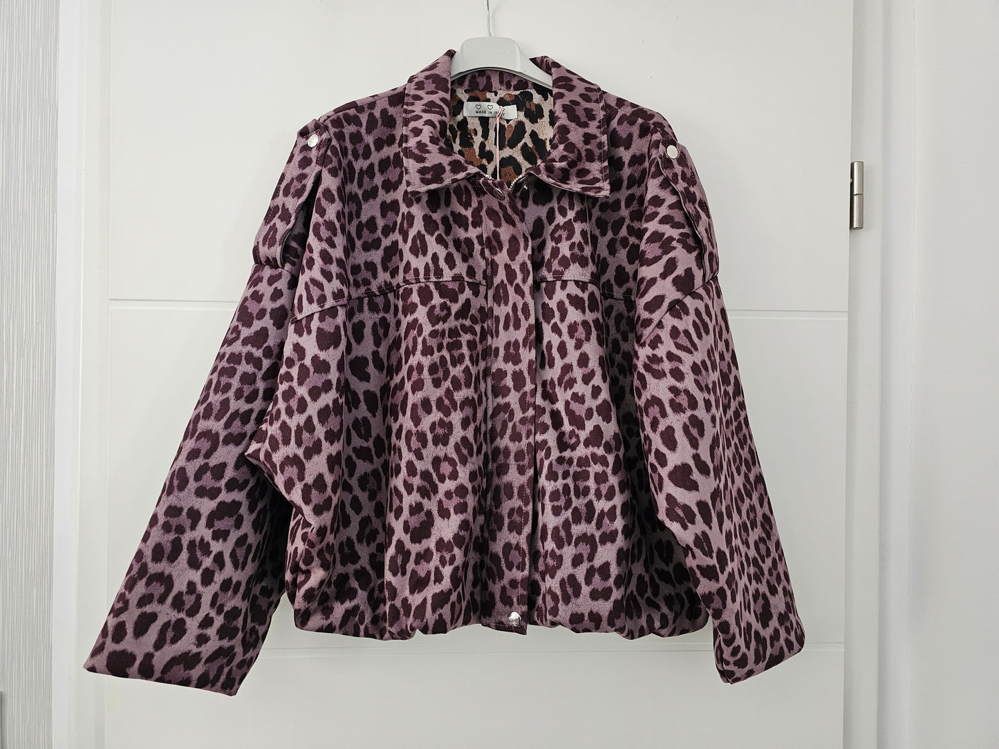 Wildleder-Optik Jacke Leo braun
