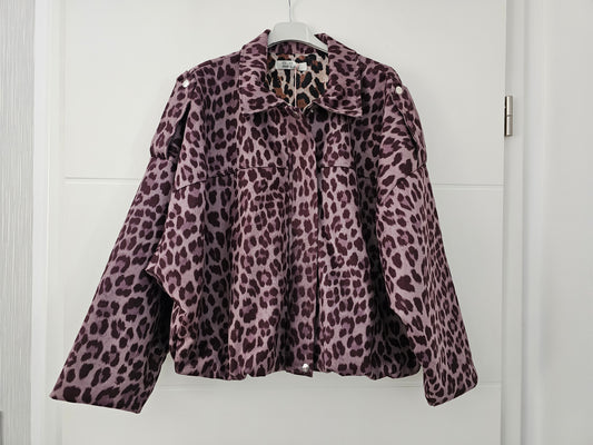Wildleder-Optik Jacke Leo braun