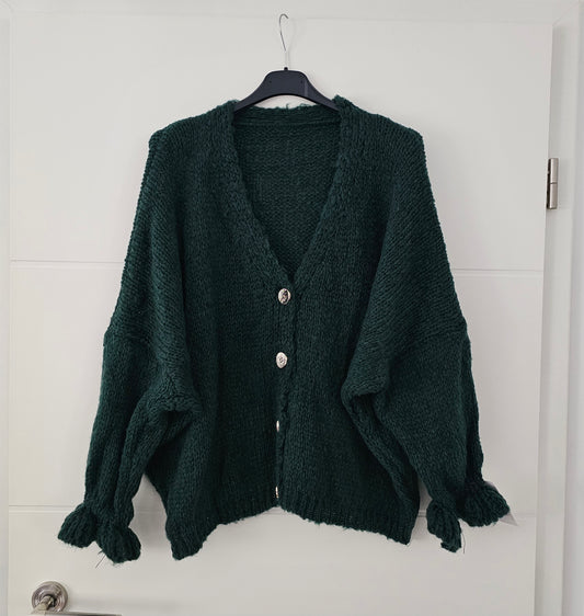 Cardigan Solea grün