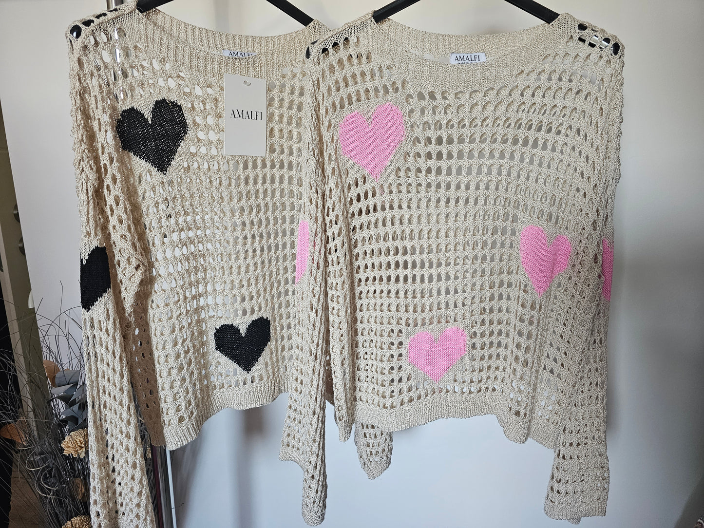 Oberteil Lochi mit Herzen