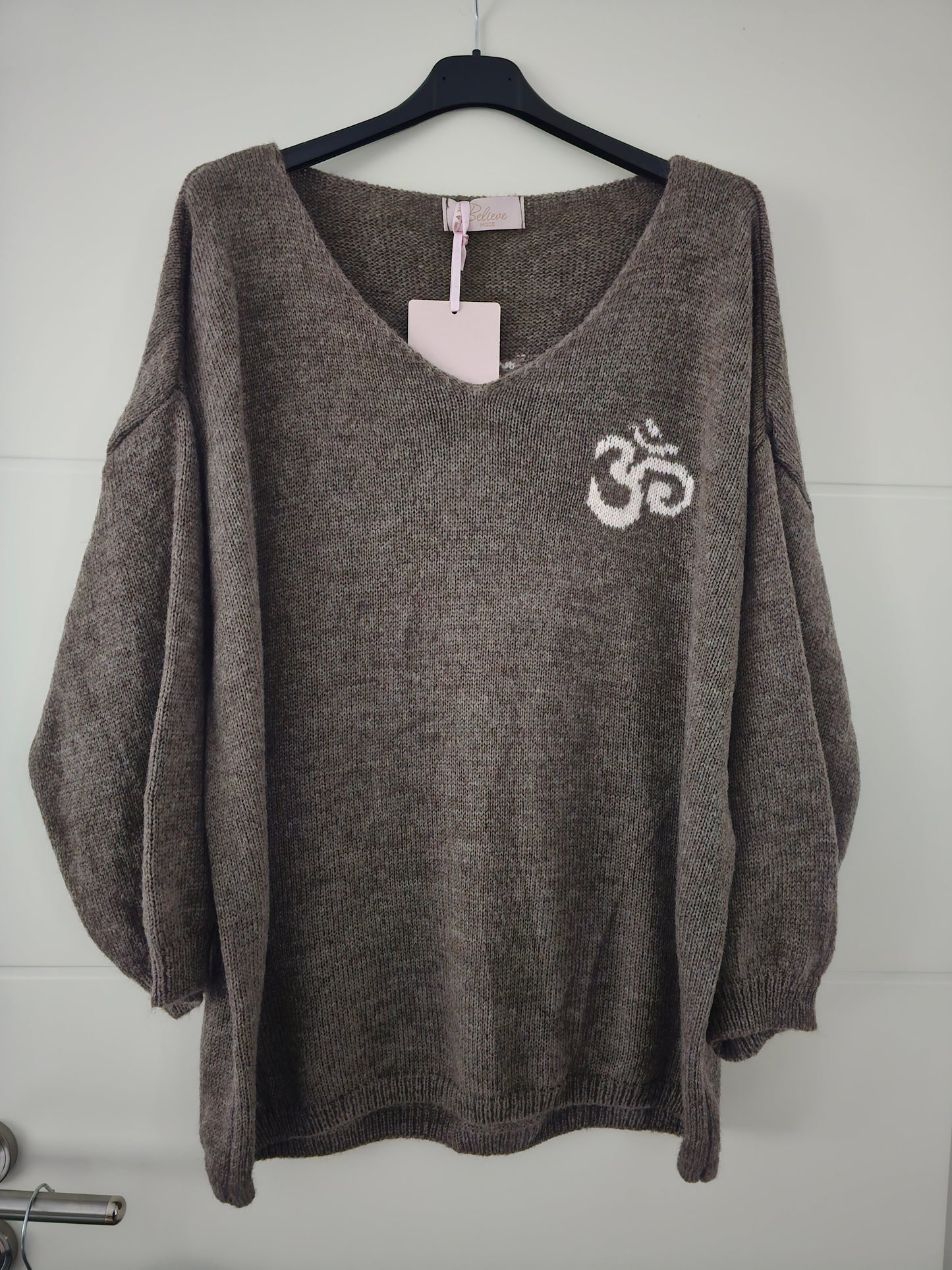 Pullover Ganesha  taupe
