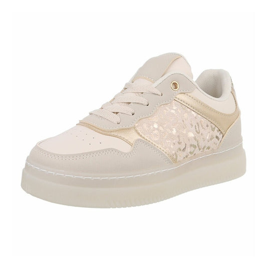 Damen Low-Sneakers beige