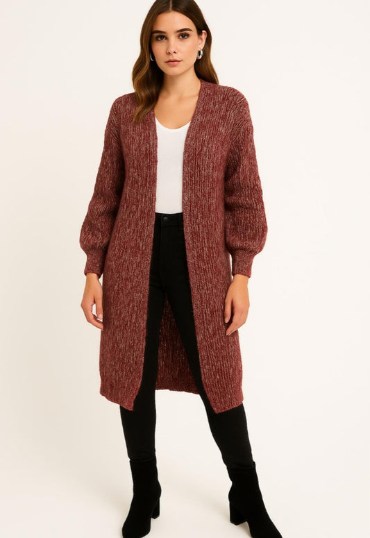 Strickjacke Janette wine red