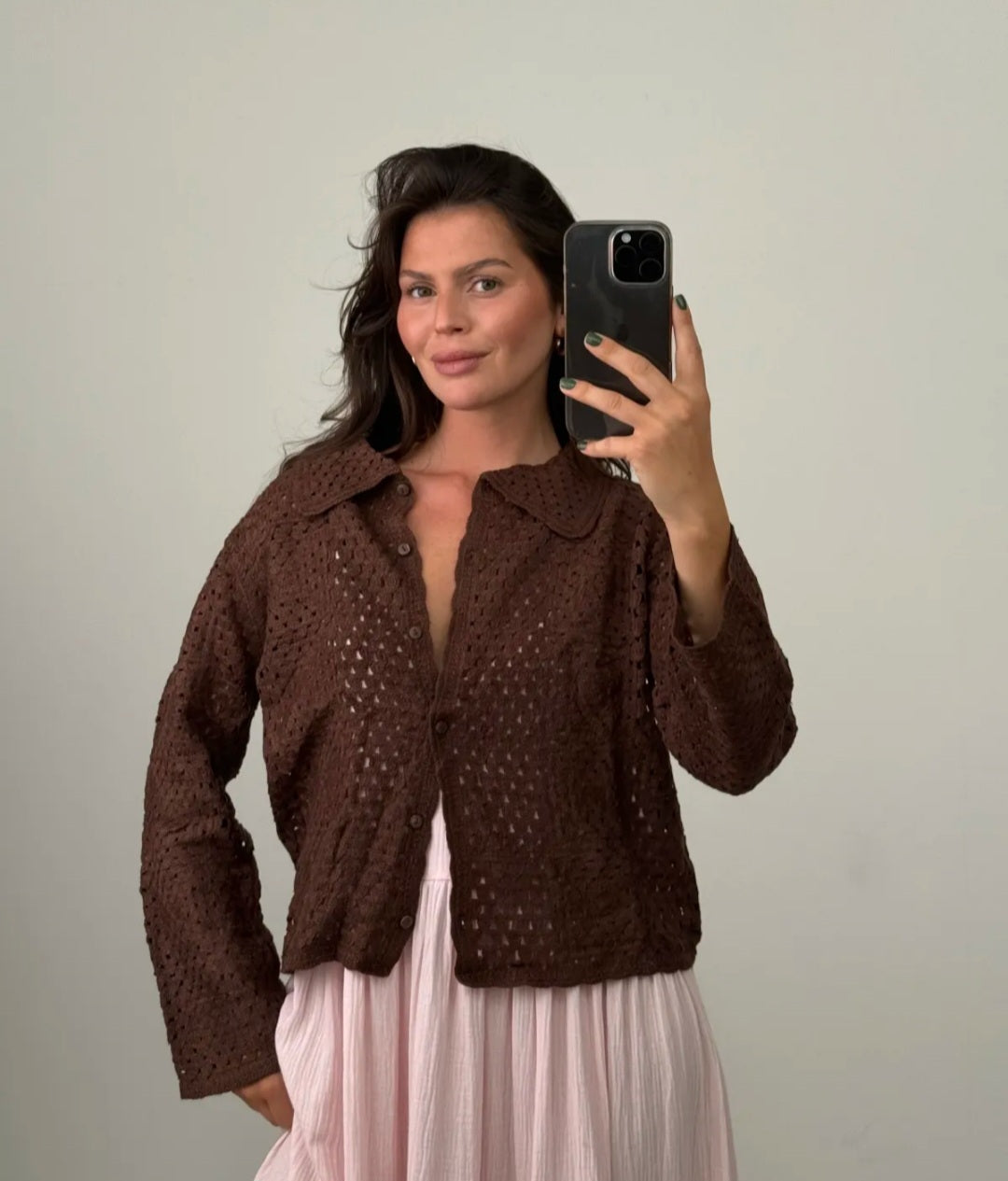 Jacke Melina braun