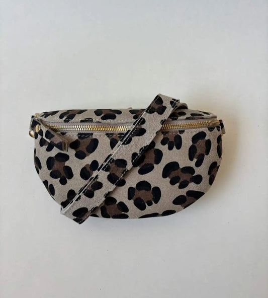 Wildleder Bauchtasche Leo