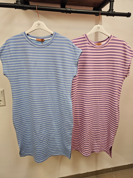 T-Shirt Kleid Sophia gestreift versch. Farben