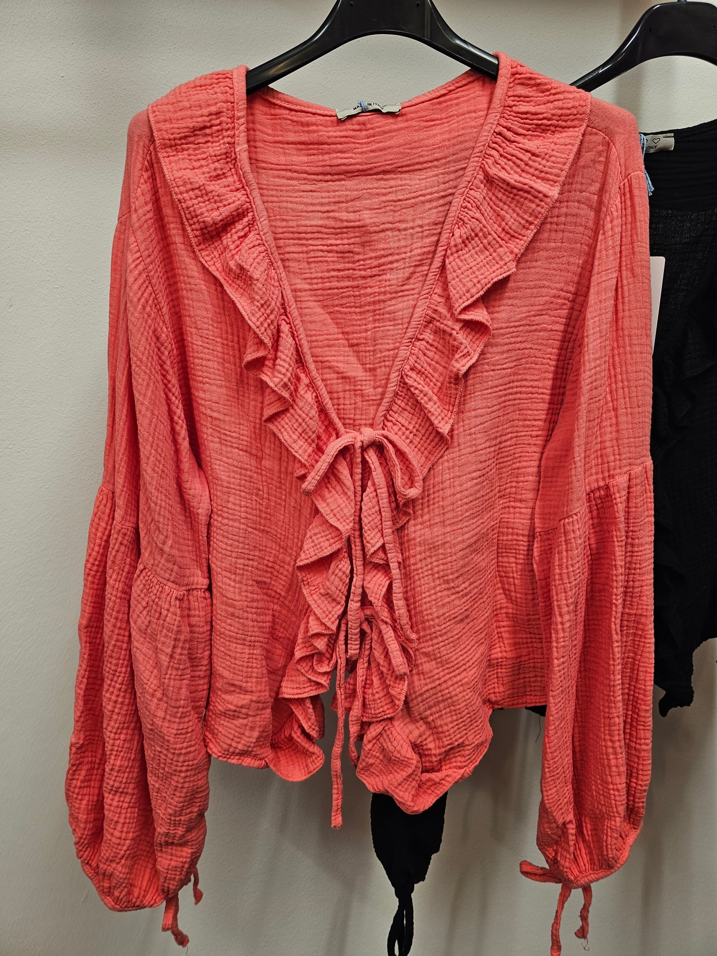 Cutie Schleifen Bluse versch. Farben