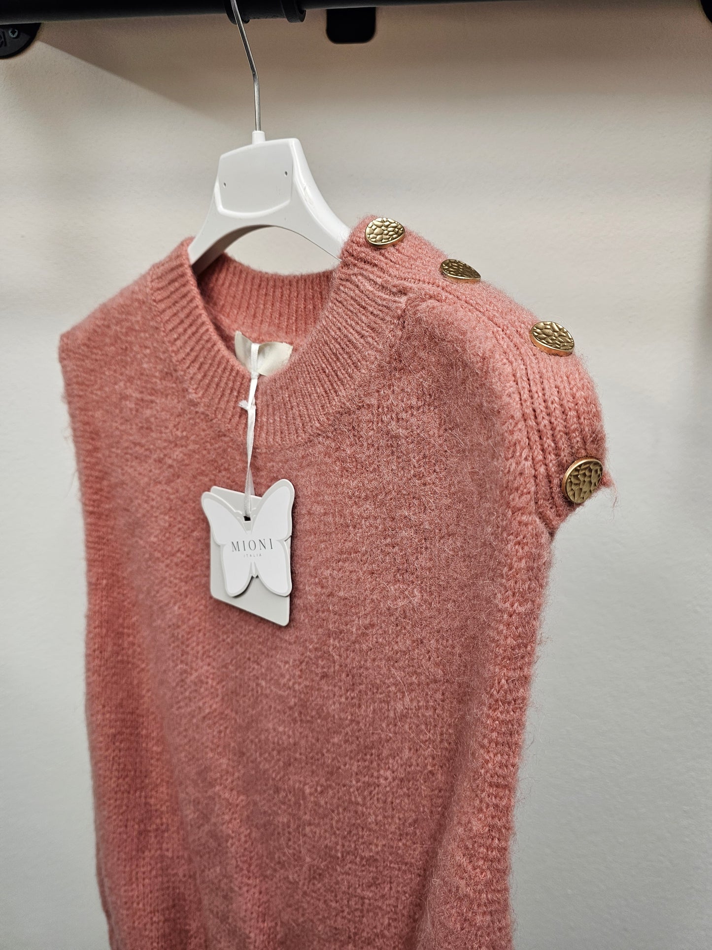 Strickpullunder Peach