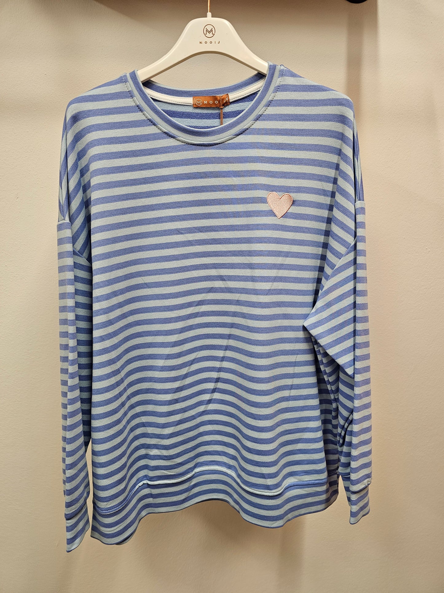 Pullover Love Stripes Blue