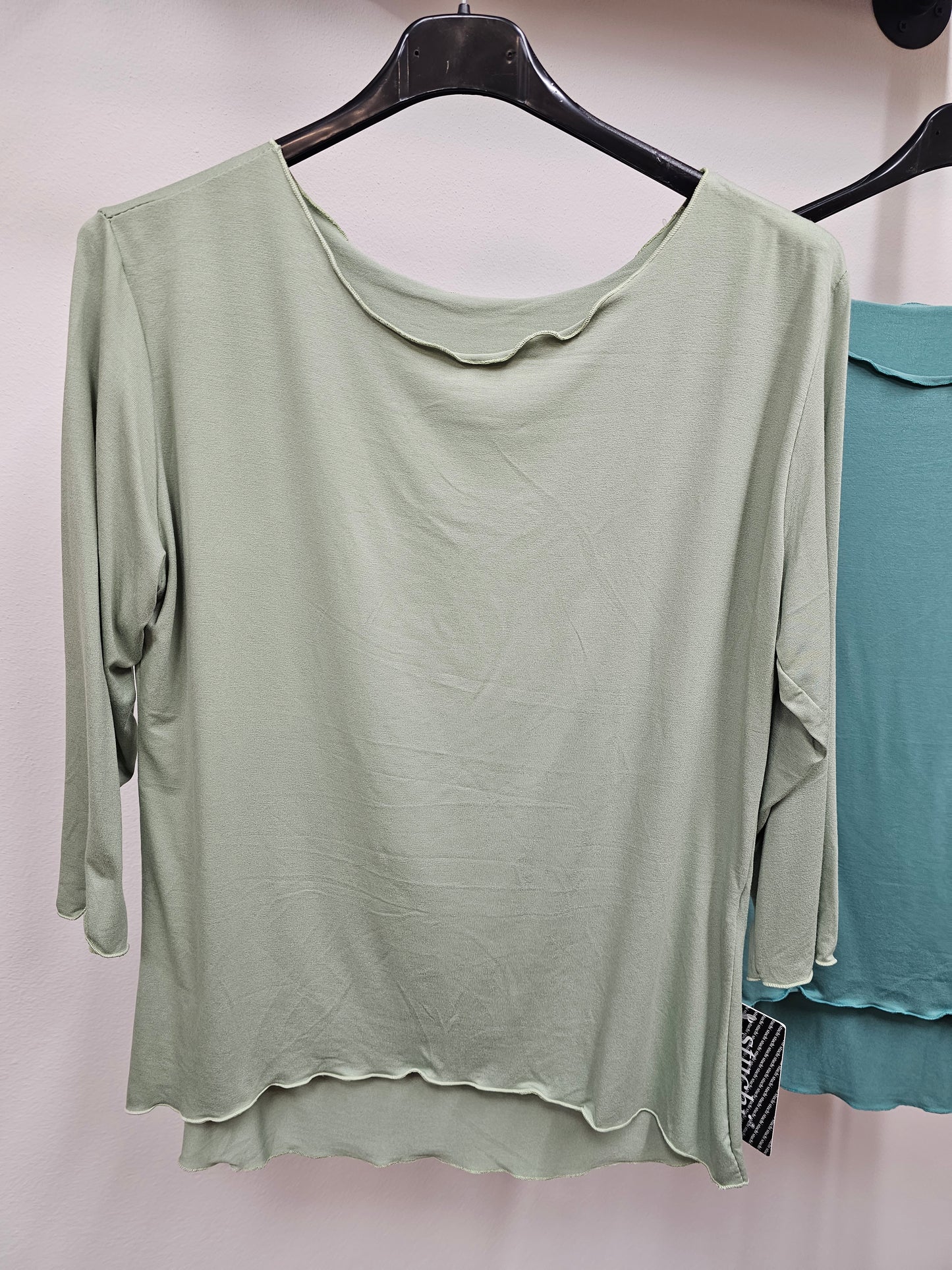 Wellen Shirt 3/4 Arm versch. Farben