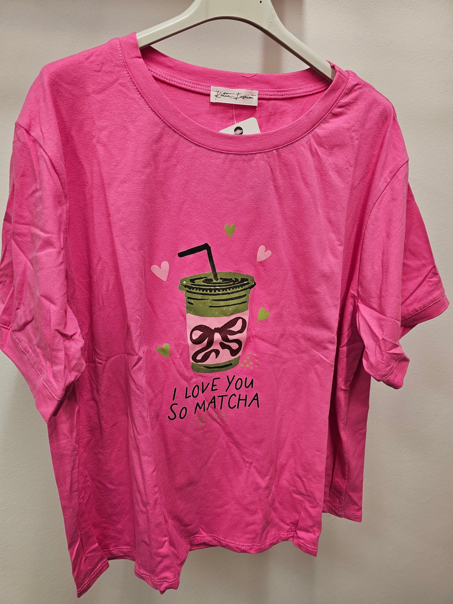 T-Shirt Matcha versch. Farben