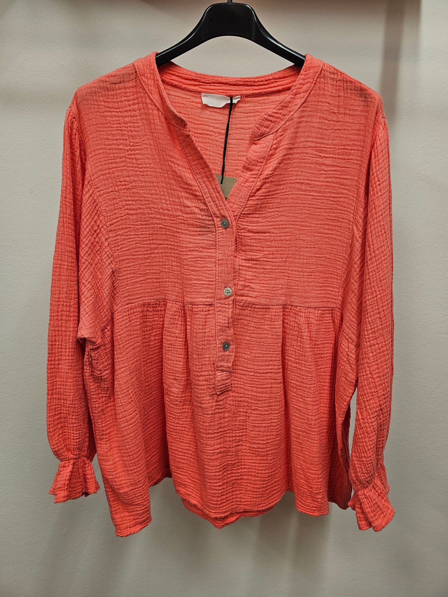 Musselin Bluse Valea versch. Farben