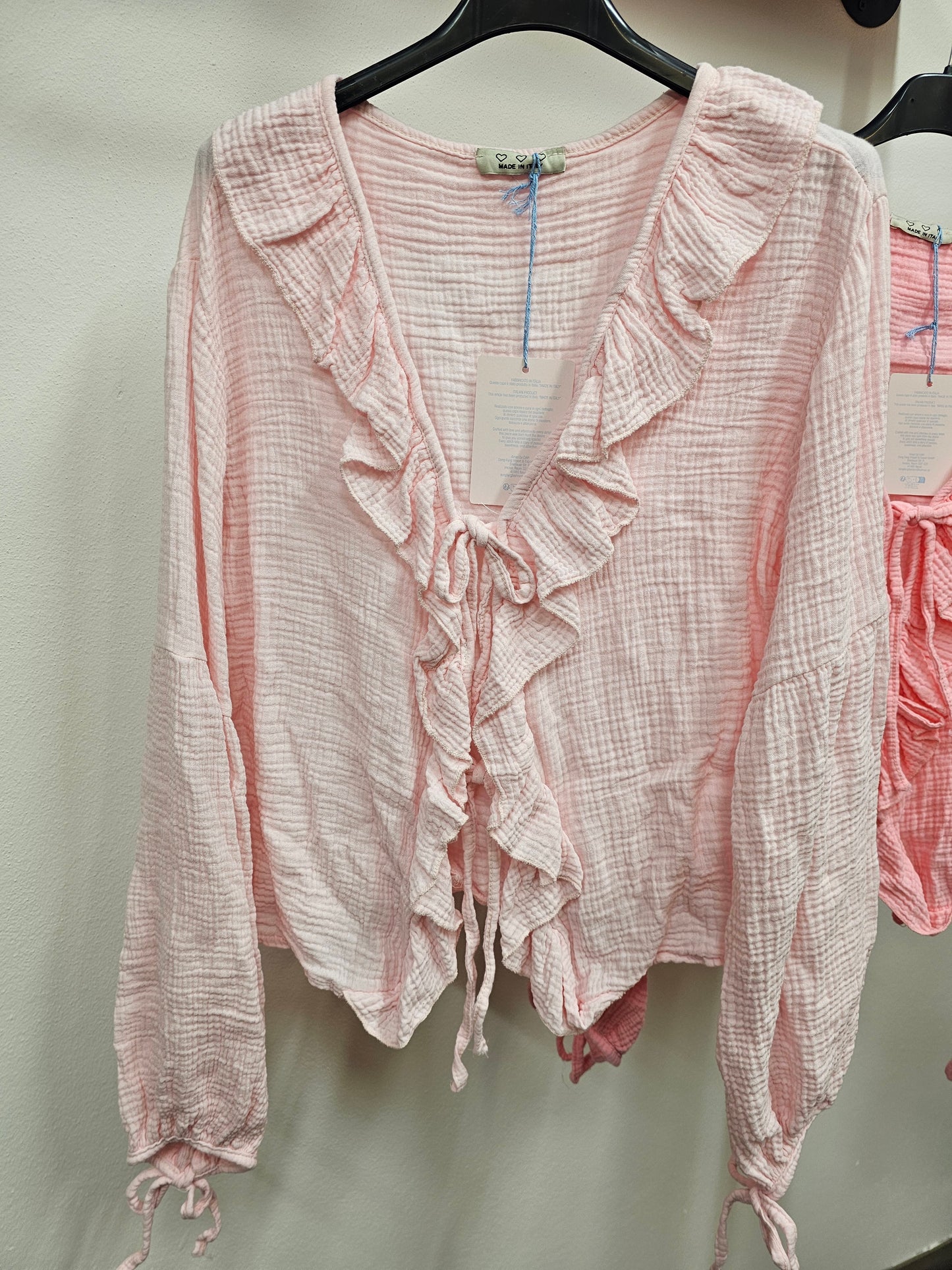 Cutie Schleifen Bluse versch. Farben