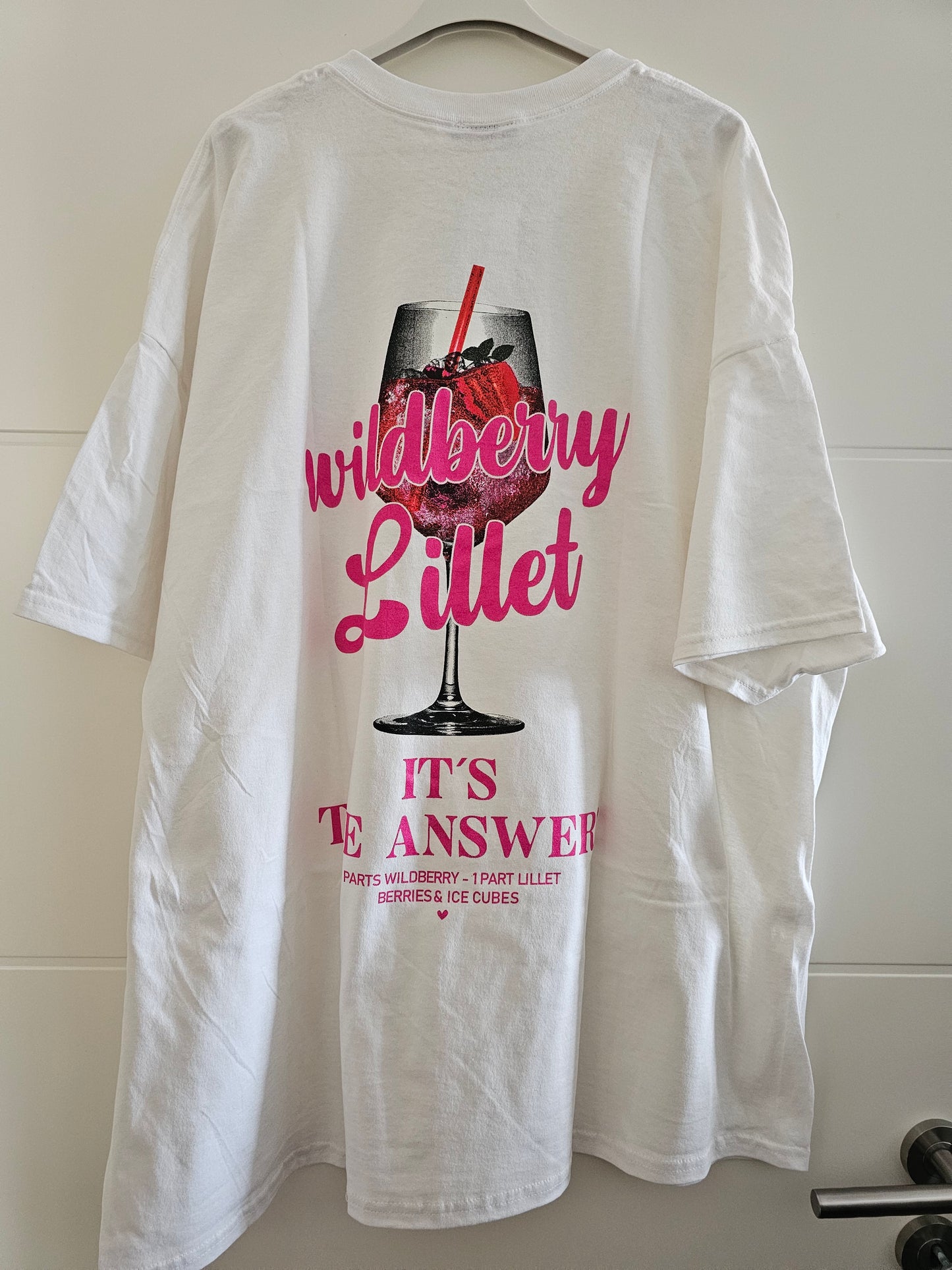 Oversize T-Shirt Wildberry versch. Farben