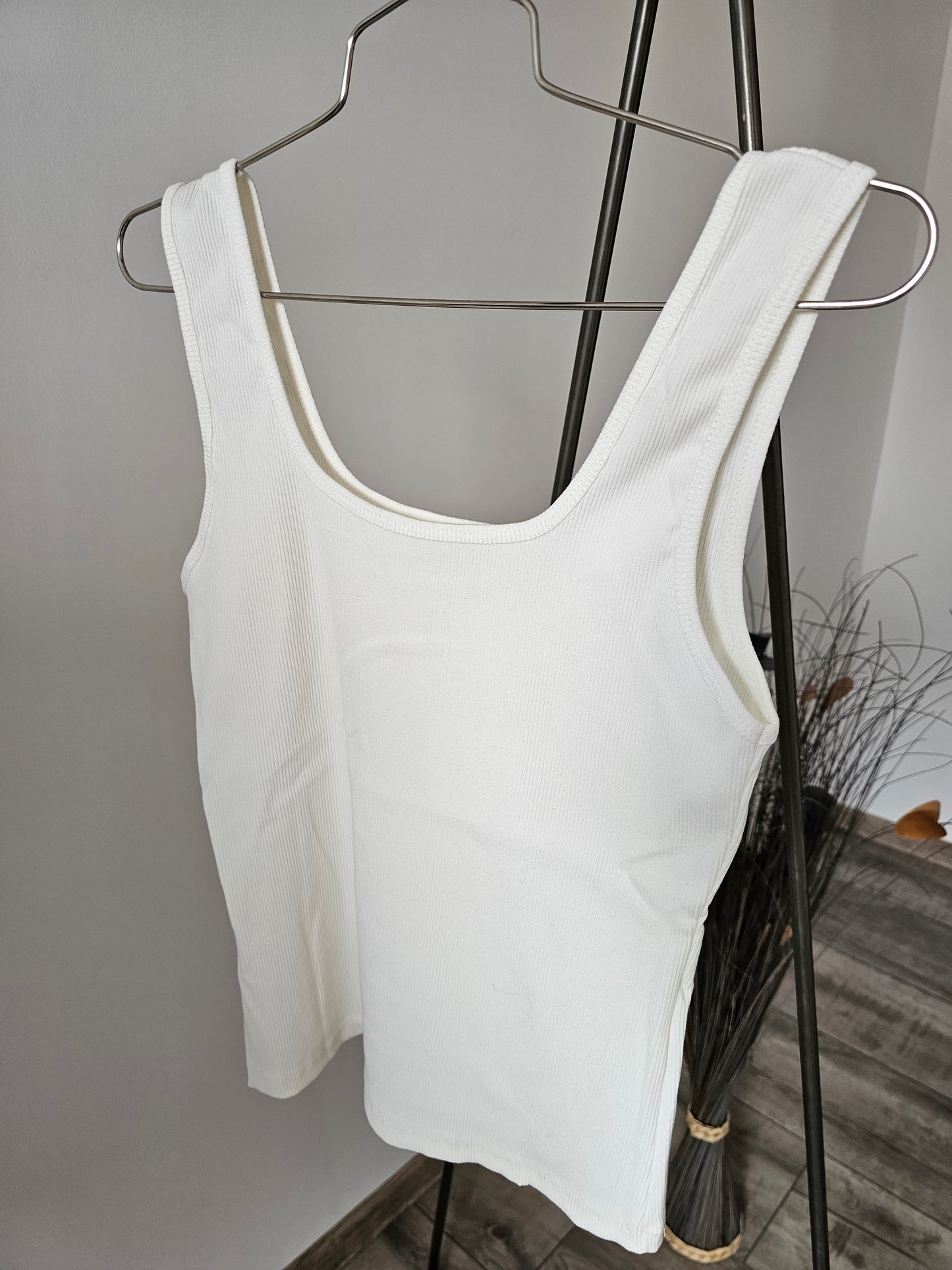 geripptes Basic Top