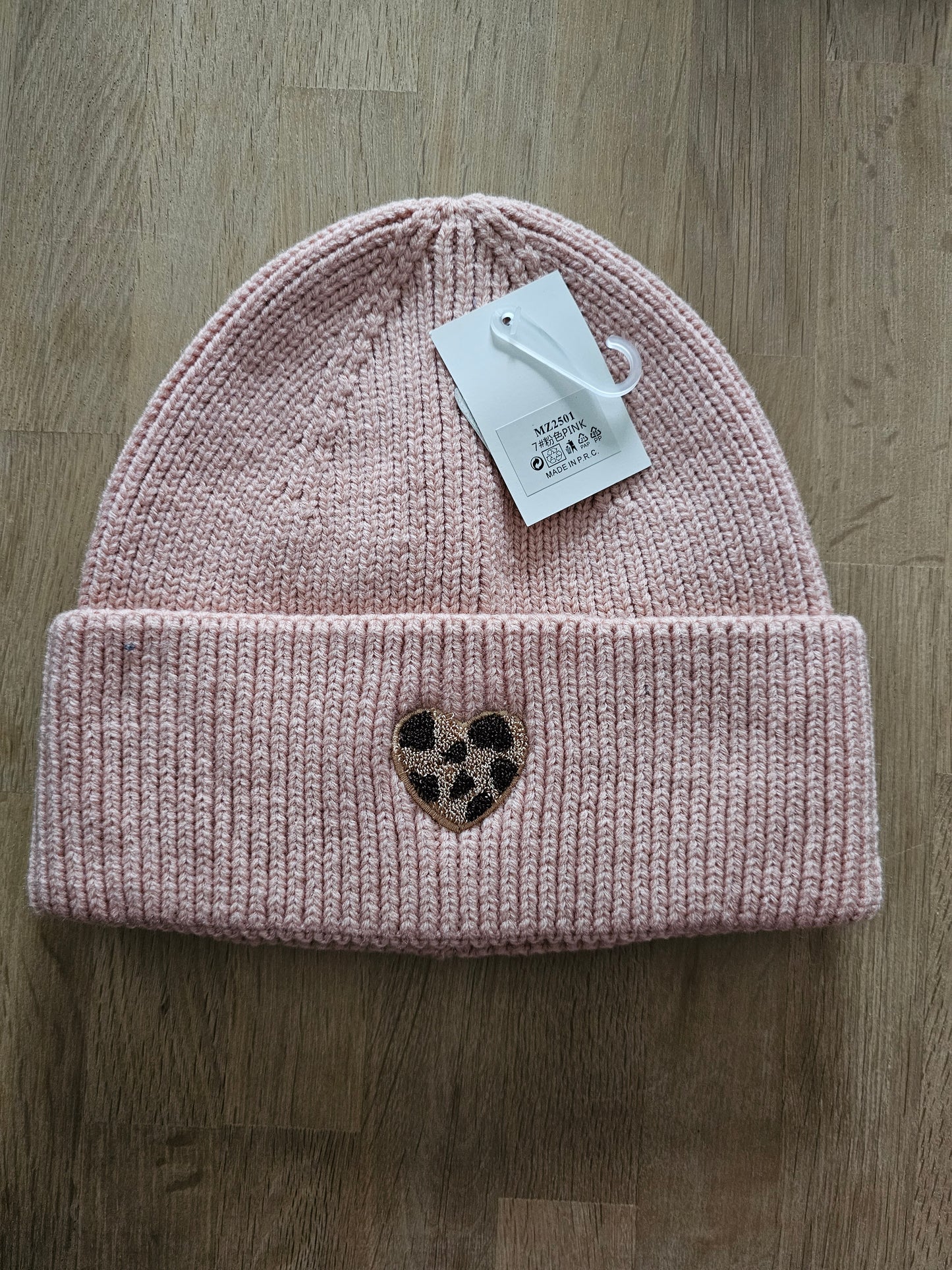 Mütze Leo Love rosa