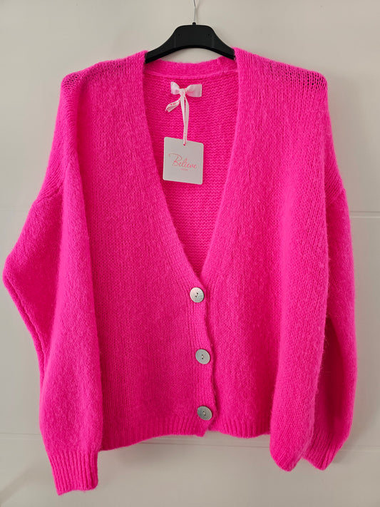 Cardigan Neonpink