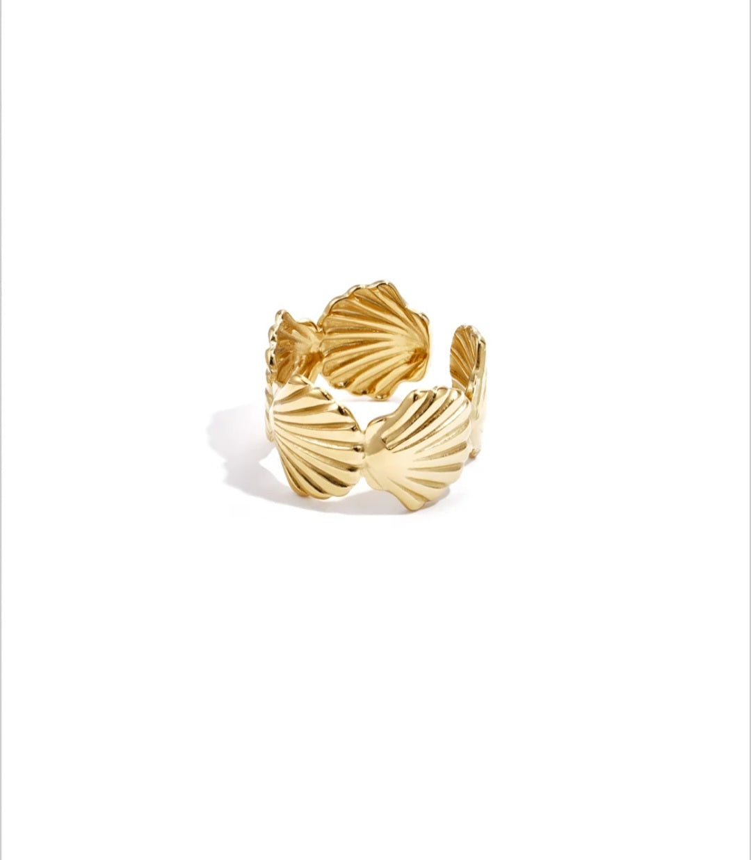 Ring Seashell Gold