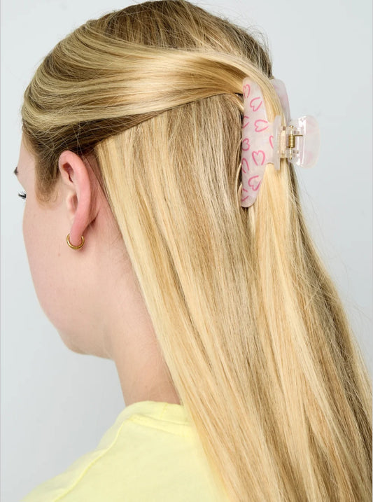 Haarspange Mini-Herzen